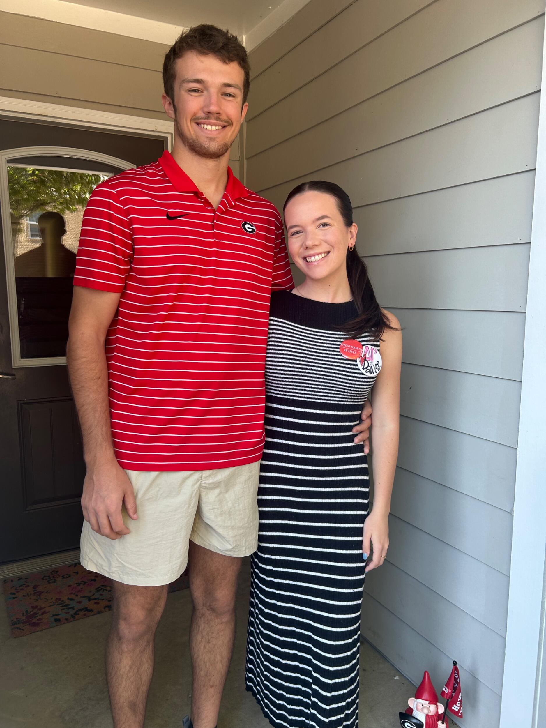 Jackson and Ellie began their junior years at UGA and cheered on the Bulldogs for another football season!