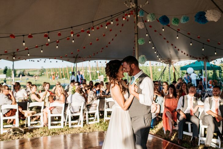 A LaidBack, Rustic Farm Wedding at a Private Residence in
