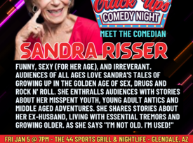 Sandra Risser - Comedian - Phoenix, AZ - Hero Gallery 4