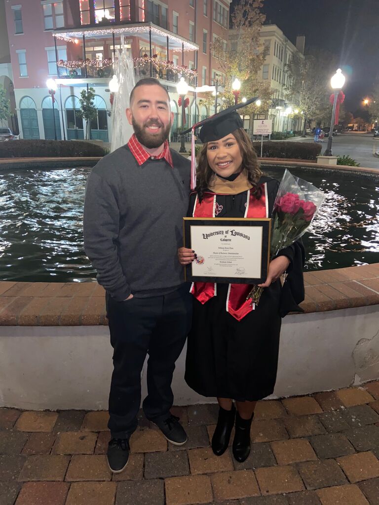 Bethany's MBA graduation.  