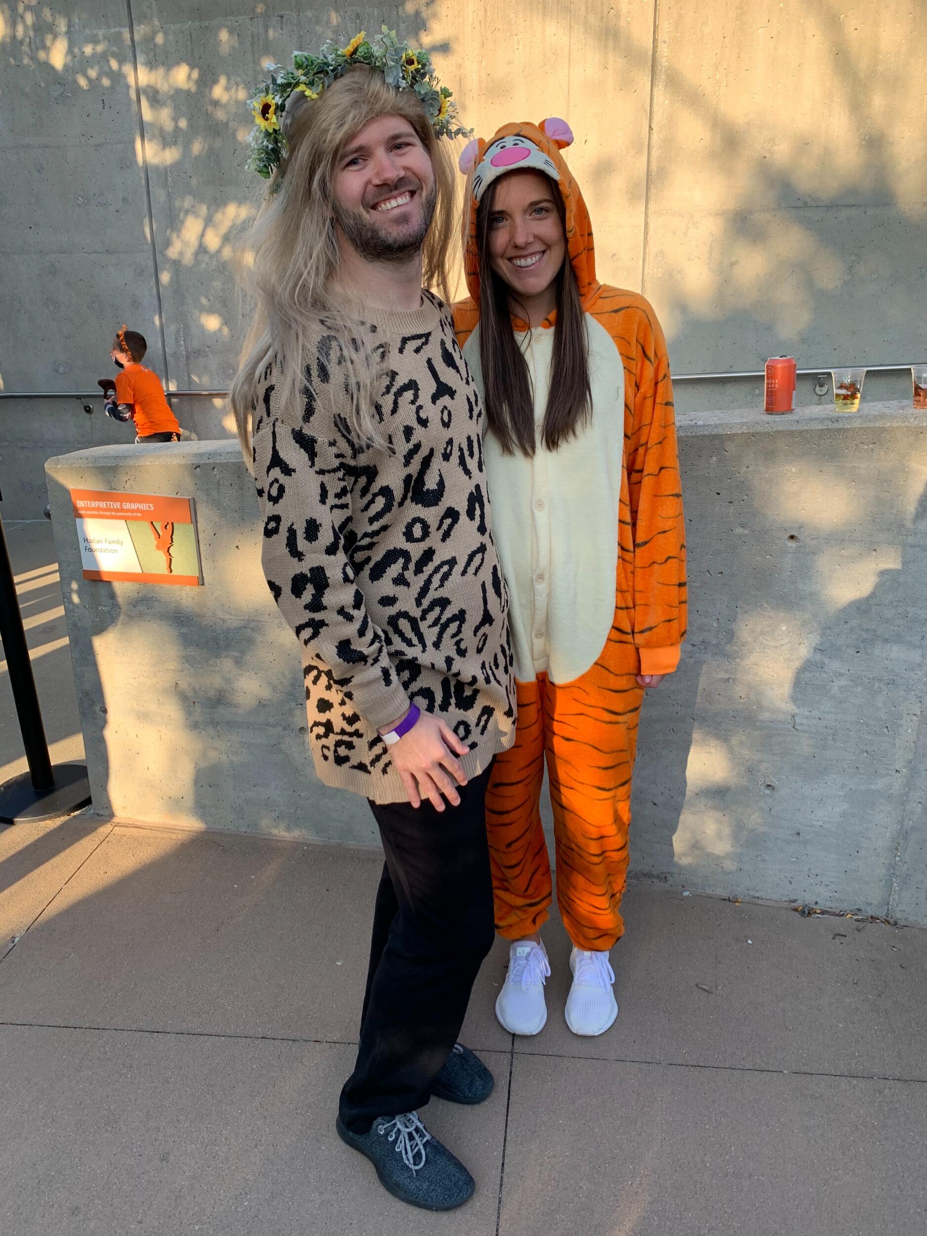 Our first couples costume from the hit series "Tiger King".