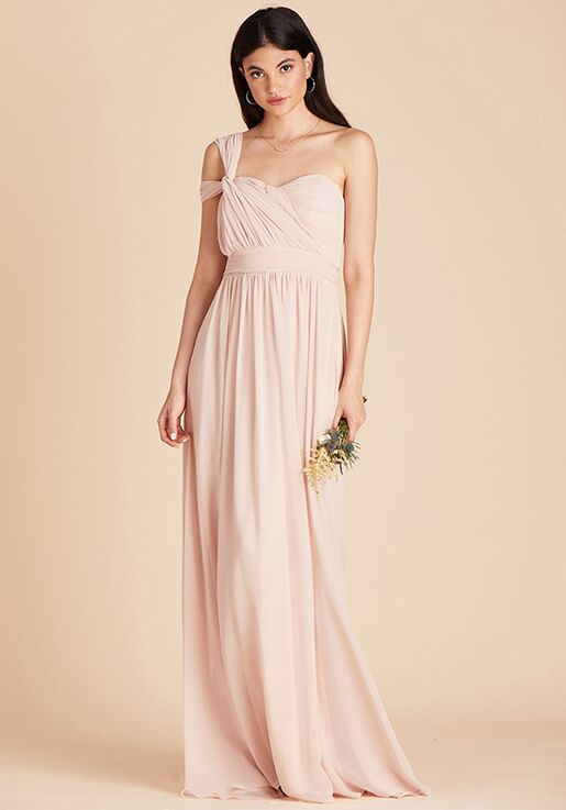 Birdy Grey Grace Convertible Dress in Pale Blush Bridesmaid Dress | The