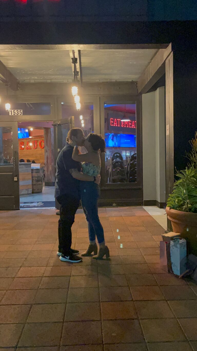 Eric proposes at Alexis' birthday dinner and the planning begins!