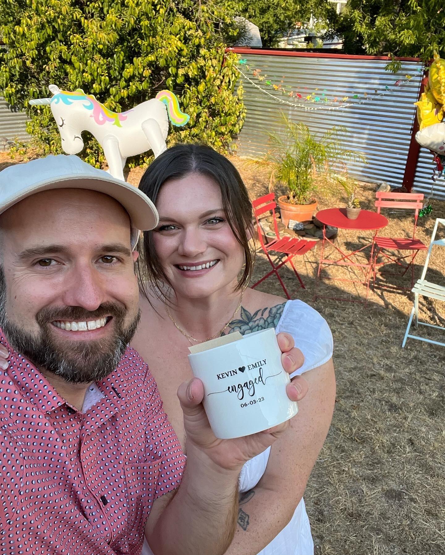 Our engagement party!