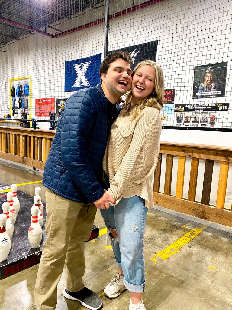On March 26th, 2022, we were officially bf/gf status.  We think Connor asked "Will you be my girlfriend?" and "What's your ring size?" approximately 5 seconds apart.