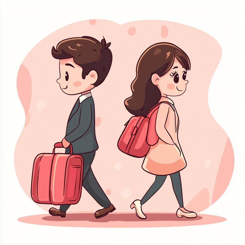 Shortly after, they went their separate ways.
