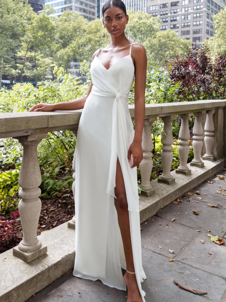 The Best Wedding Dresses With a Slit