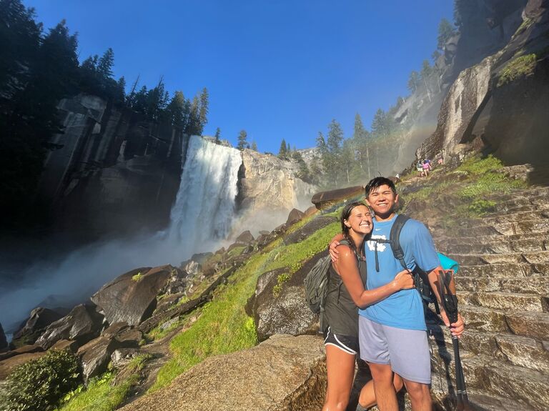 Hiking out west in Yosemite with the Tangs!