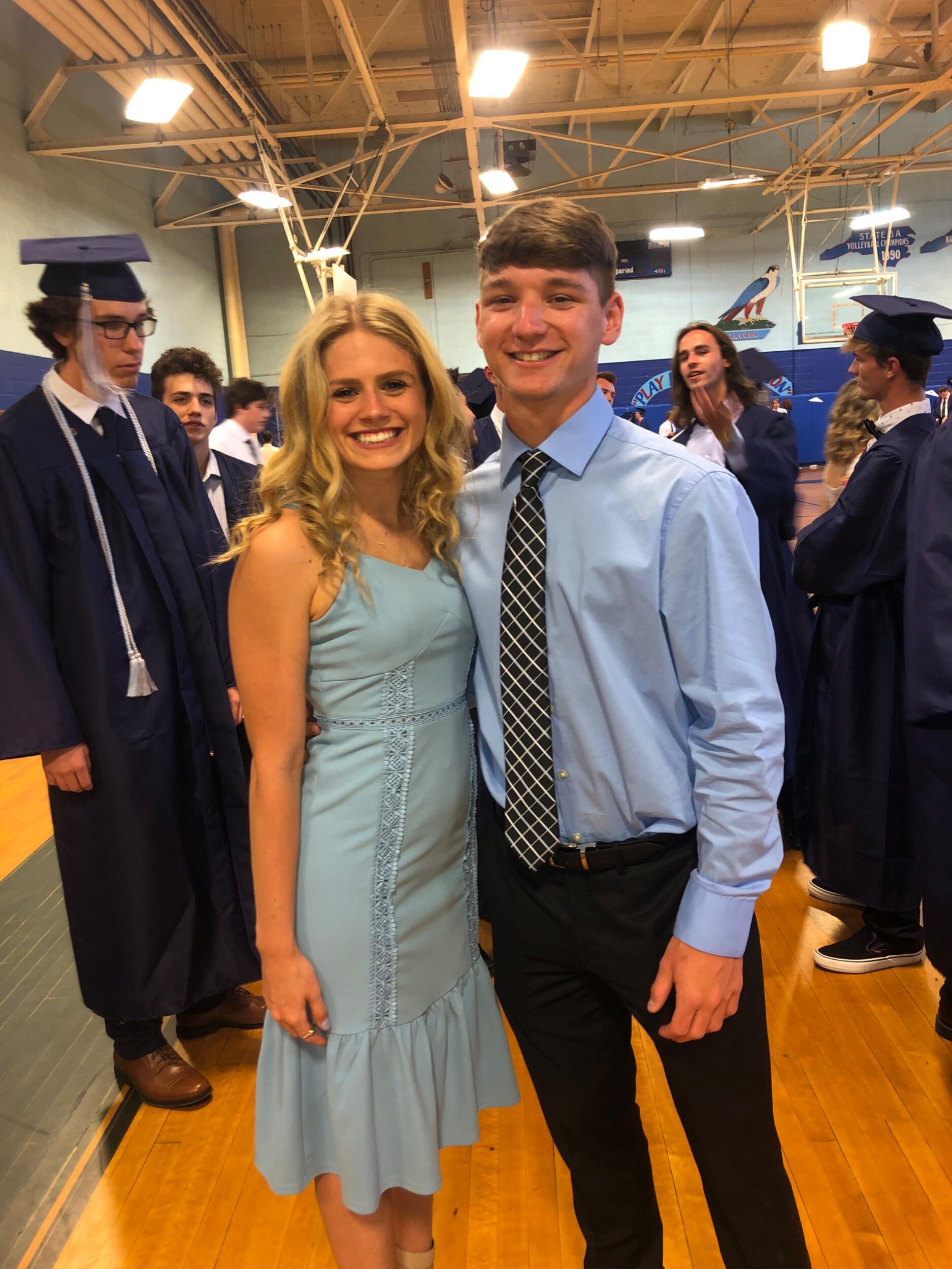 Our very first picture together, when we graduated high school.