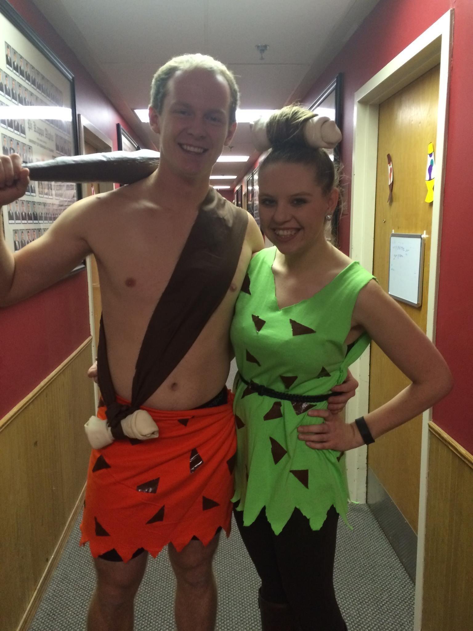 They had a lot of fun dressing up for the different Greek functions.