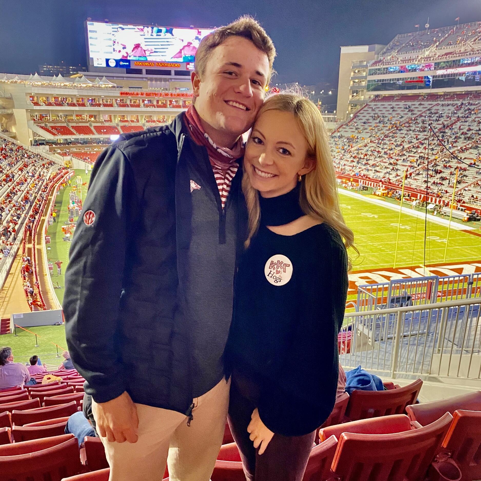 With help from mutual friends, Denver made the first move and reached out to me to go on a date to drive around and go to Sonic, the only safe option since he should have been under quarantine. We immediately hit it off and became inseparable. 