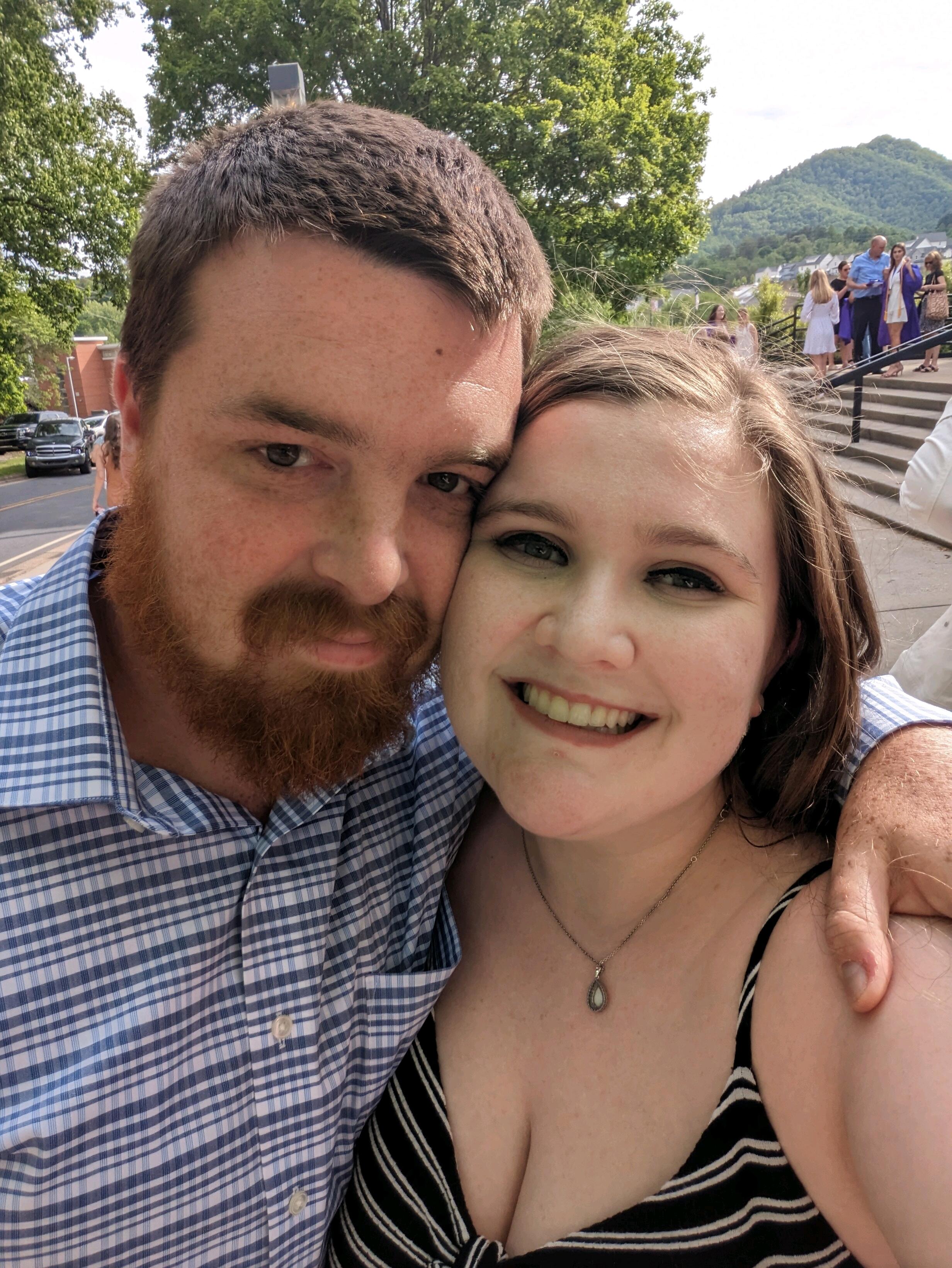 Celebrating my brother Brennan's college graduation.