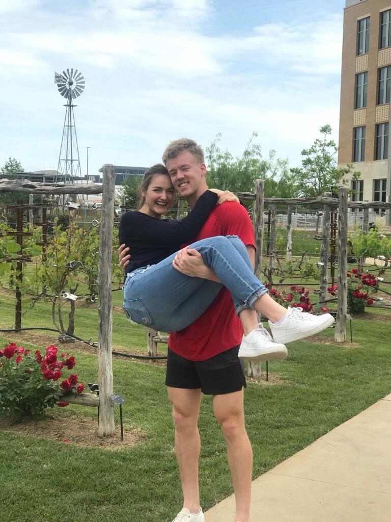 Jake came to College Station and met Cassi's extended family.