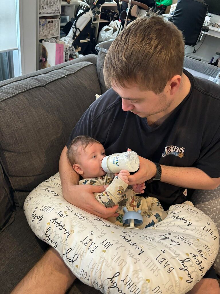 Special friends giving US more special friends- Baby Harvey joins our group.