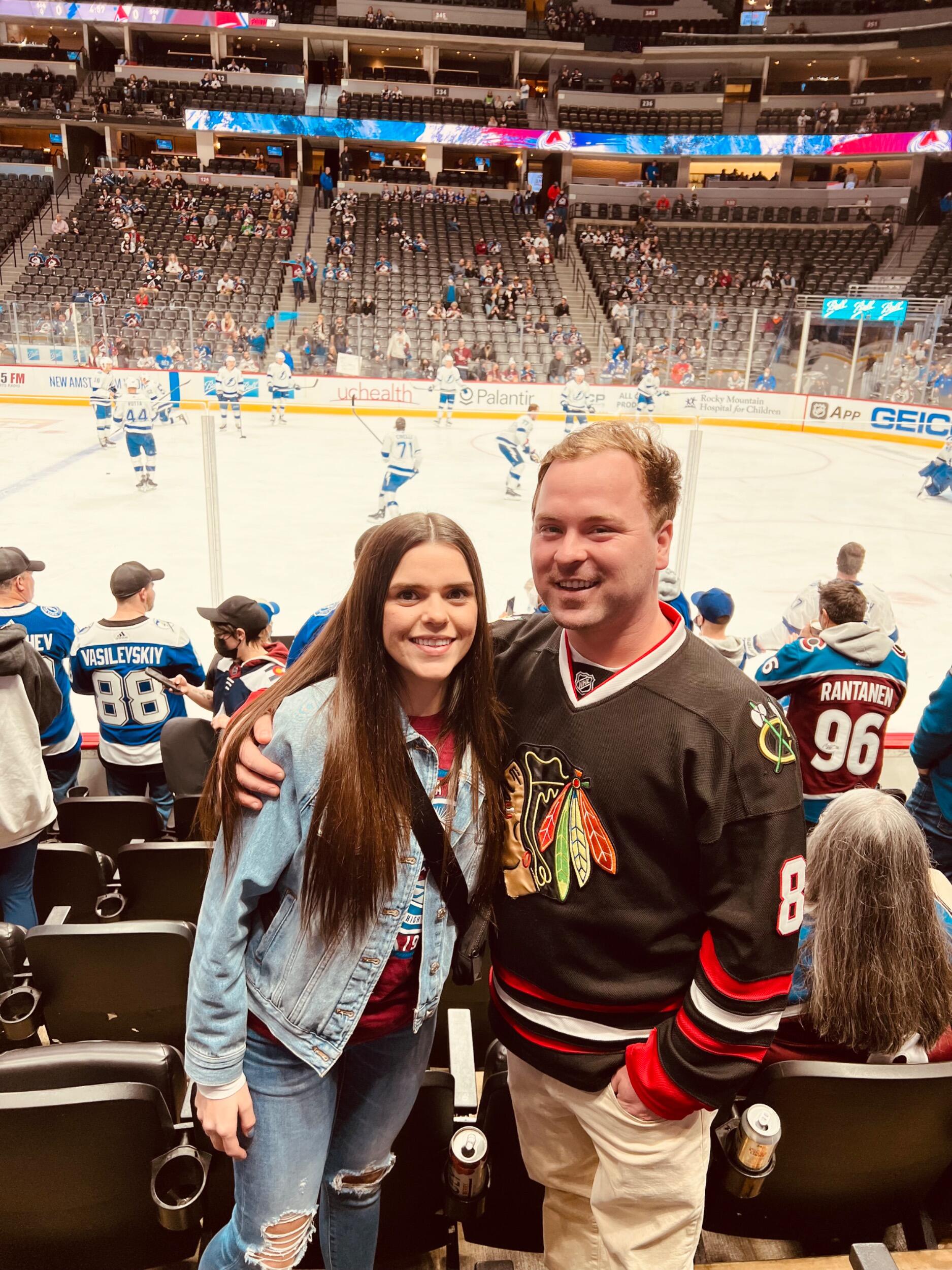 Denver, CO -- Avalanche vs. Lightning