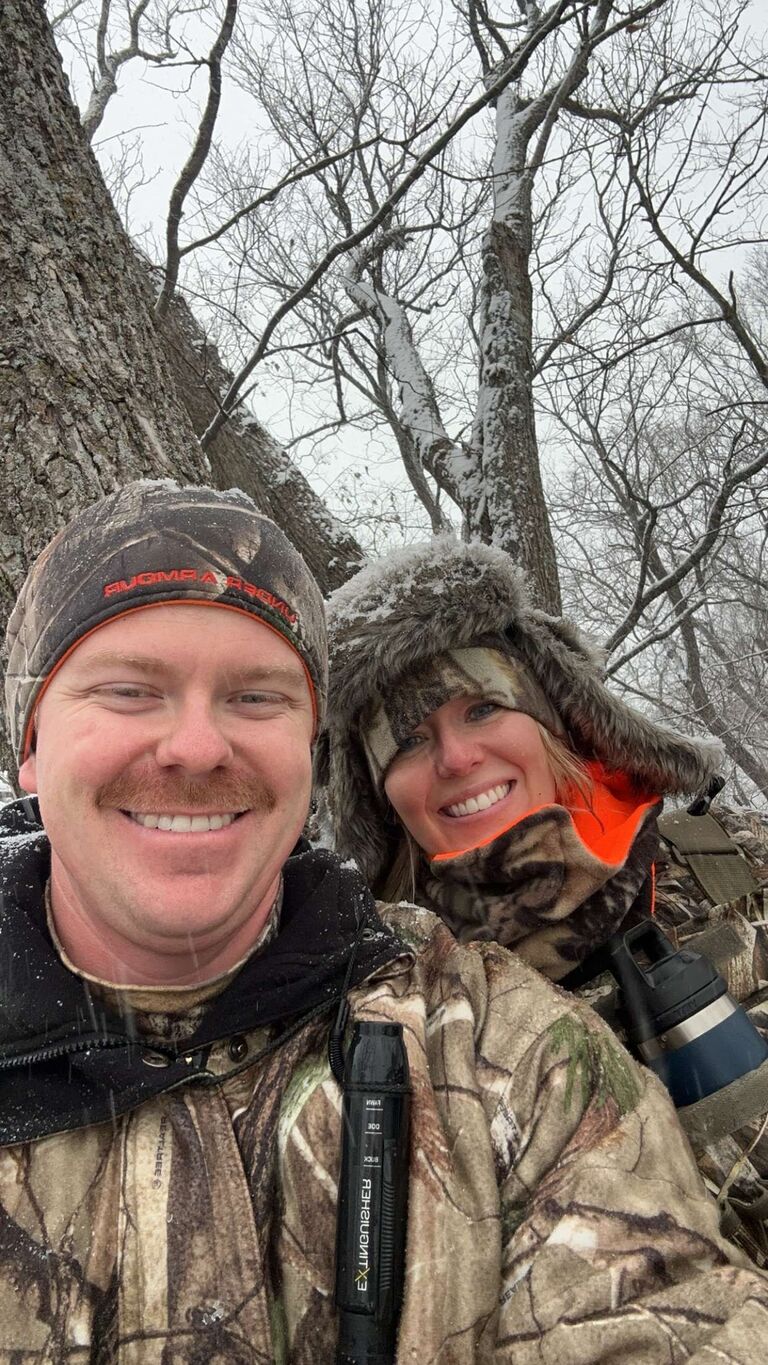 First deer hunt together.