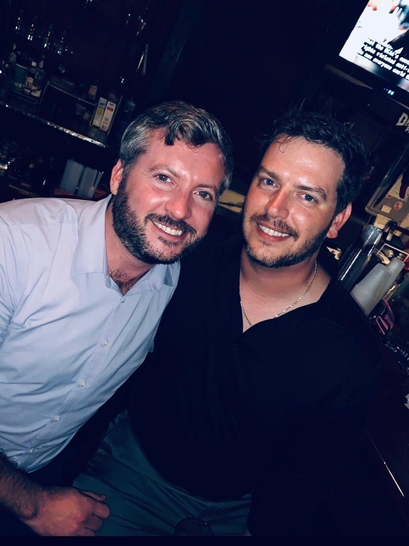 Our first photo together! 