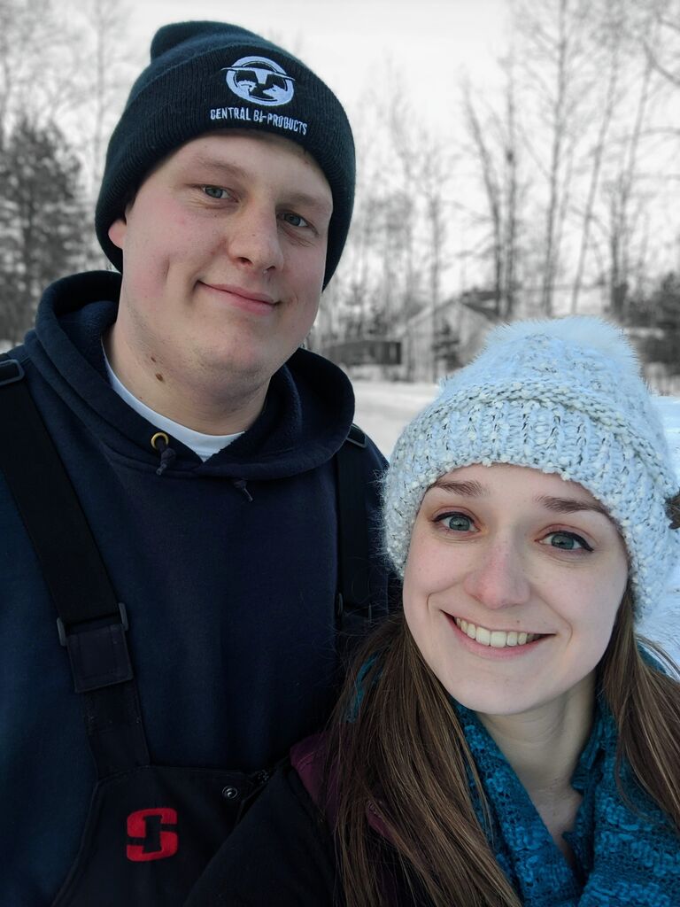 One of countless ice fishing days.