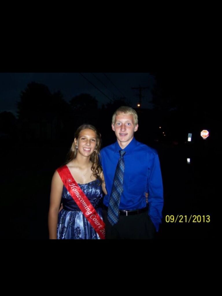 We started dating back in October of 2013, after we went to the homecoming dance together.