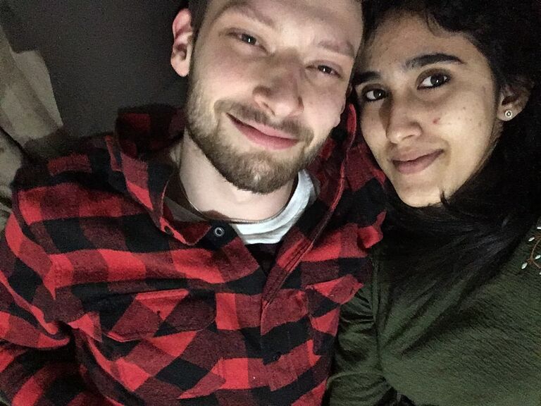 Our first date.