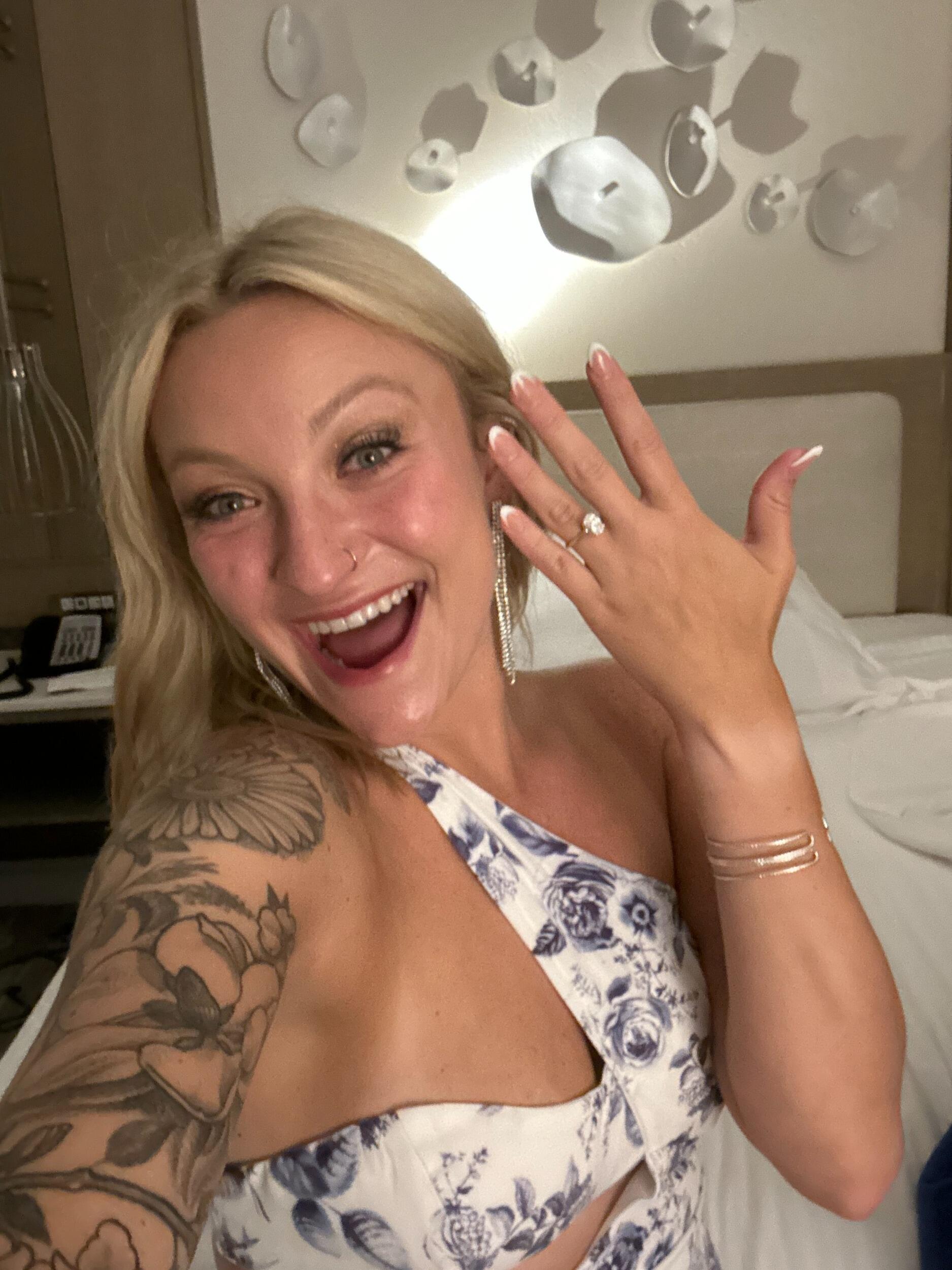 HE POPPED THE QUESTION!!!! 