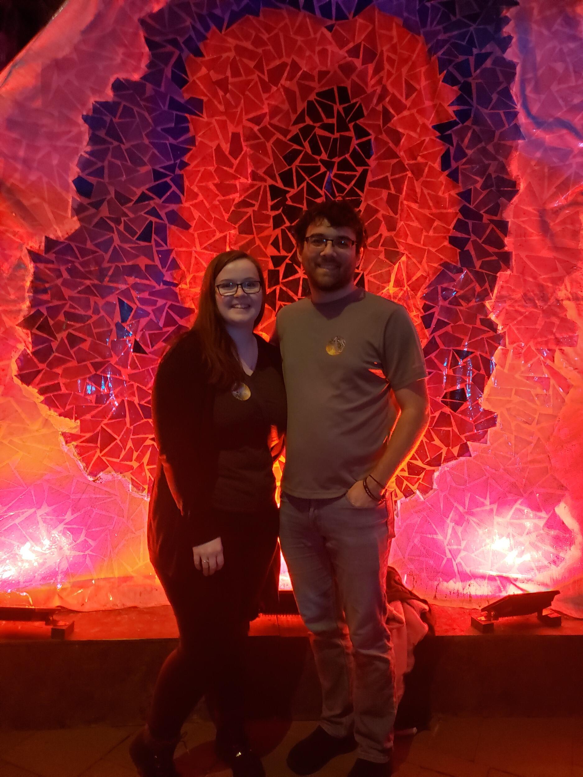 Valentine's Day 2020 at the Buffalo Botanical Gardens.
(Right before the pandemic.)