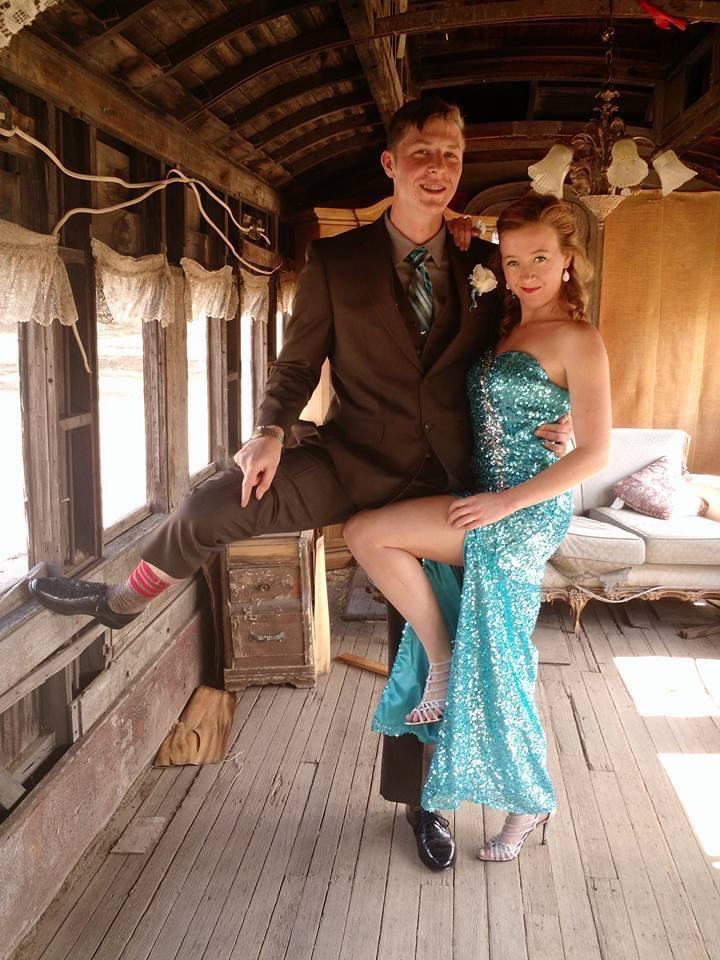 Jessa and Jack's first formal event together going to Senior Prom.