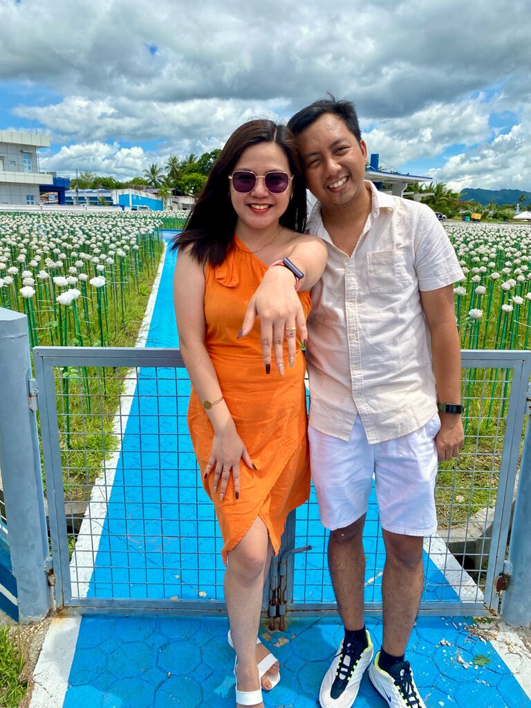 We celebrated our 14th anniversary and finally got engaged.