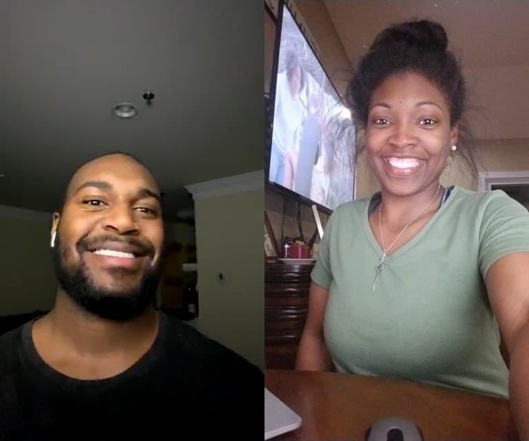 Since we lived over 2 hours apart, daily conversations via FaceTime became our love language! 