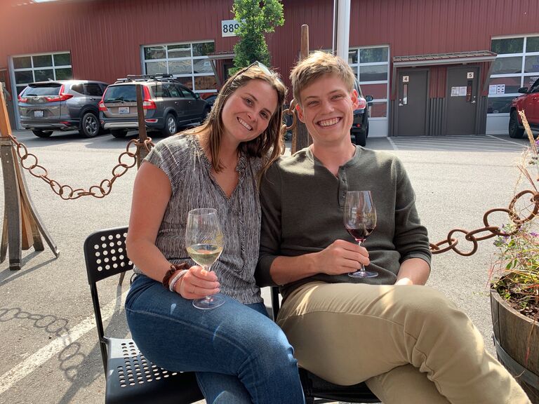 One of our favorite Island locations - Eagle Harbor Winery