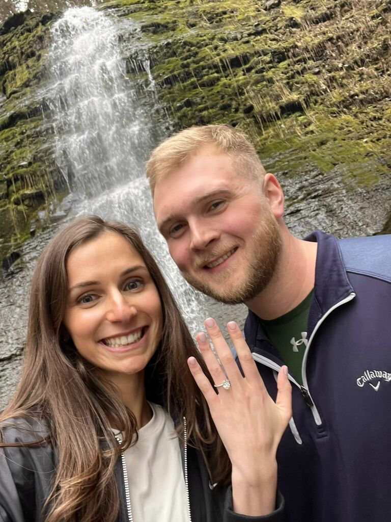 Getting engaged in Ithaca! :) 