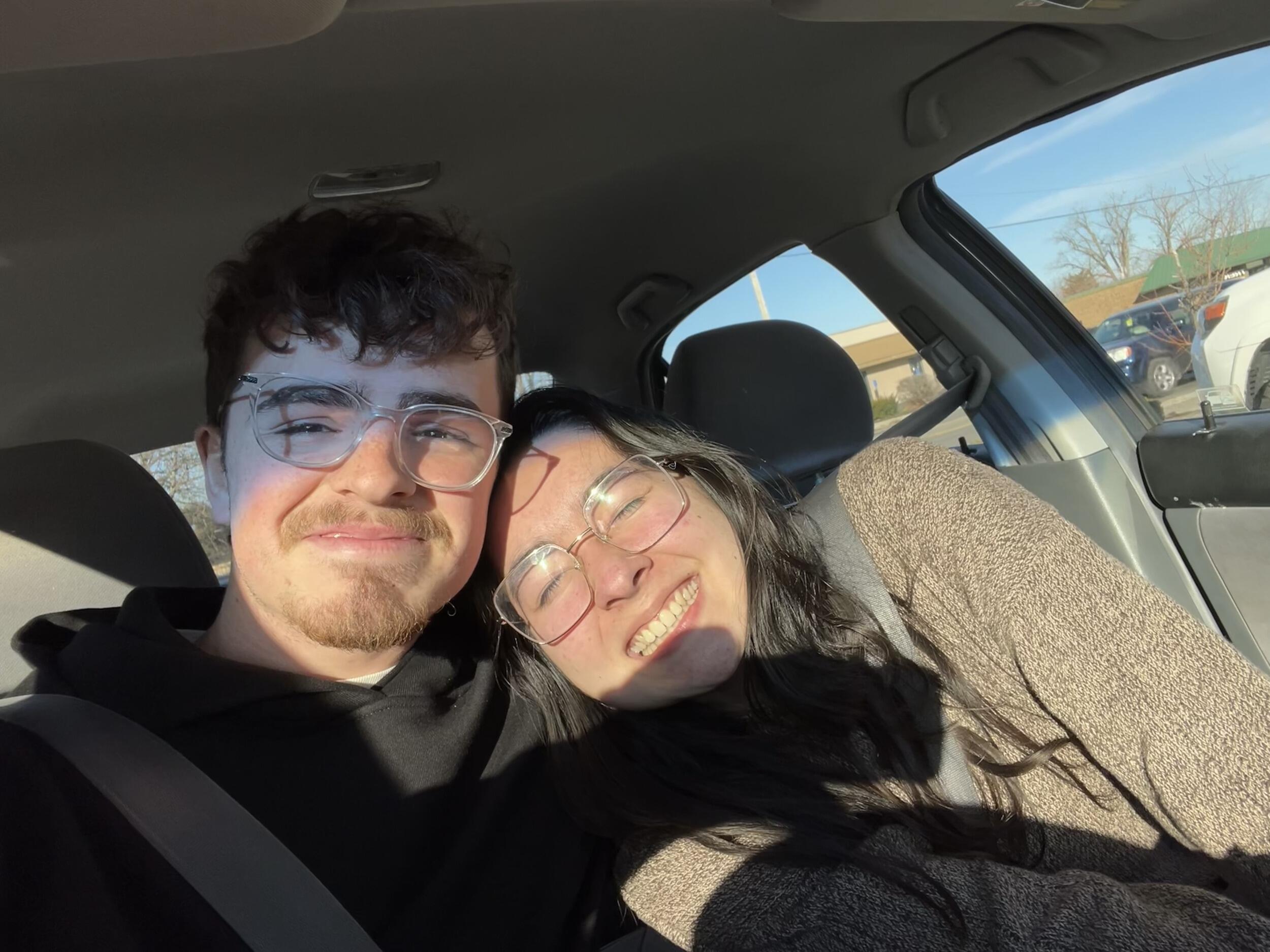 One of many early dates involving an abnormally high number of car repairs and coffee shops :)