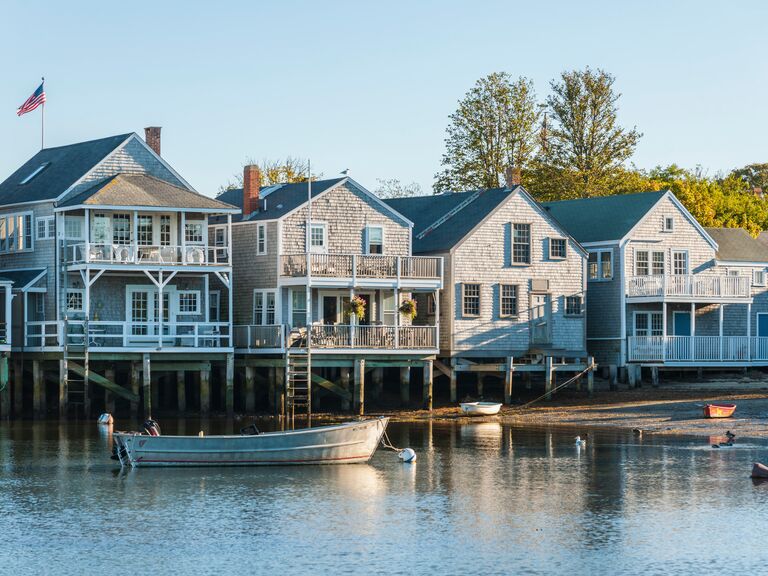 mythical honeymoons fading destinations climate change; location pictured nantucket wharf