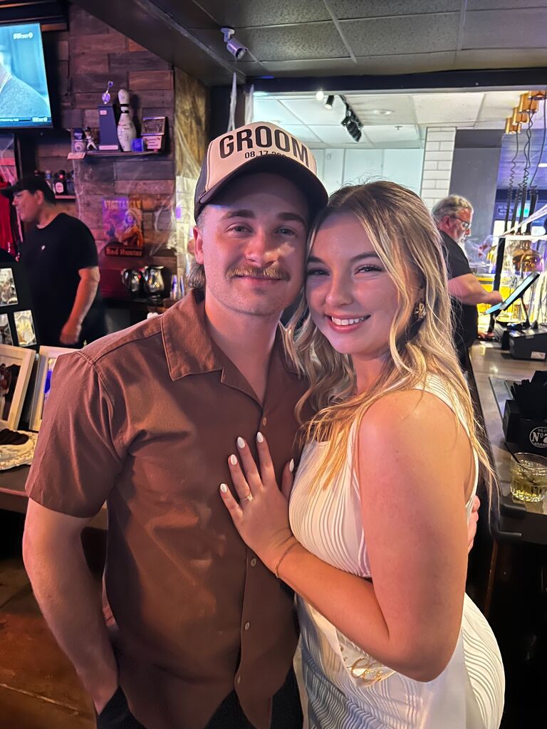 The day we asked our bridal party and celebrated our engagement with close family and friends