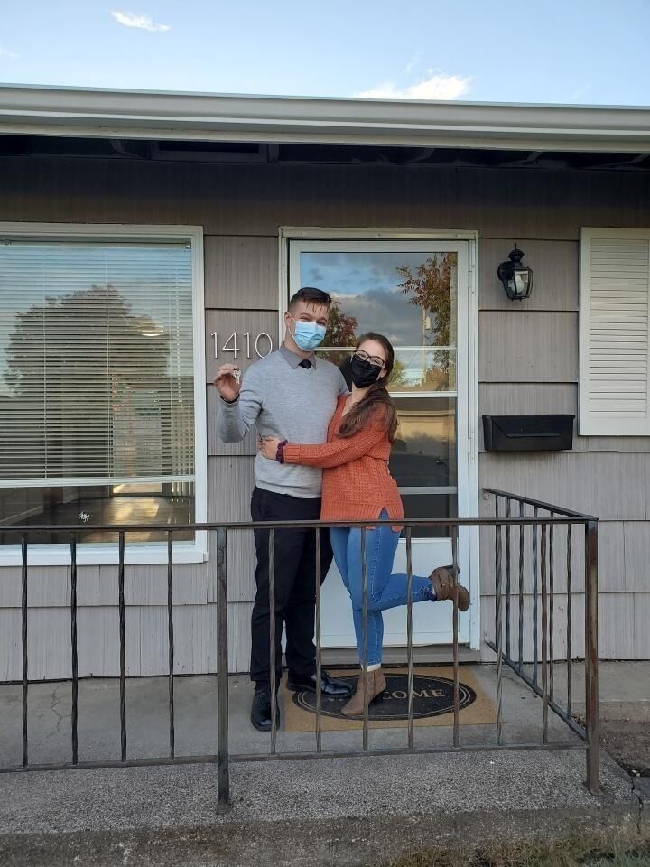 First house!