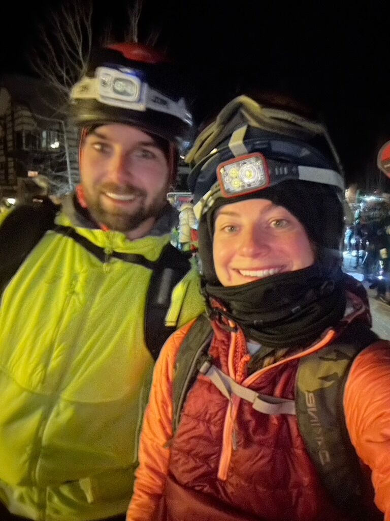 Another race! This time to skin up (hike up on skis) and ski the 4 resort mountains in Aspen with some backcountry routes thrown in the mix