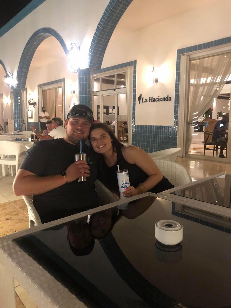 Our first vacation with each other to Mexico in December, 2022.
