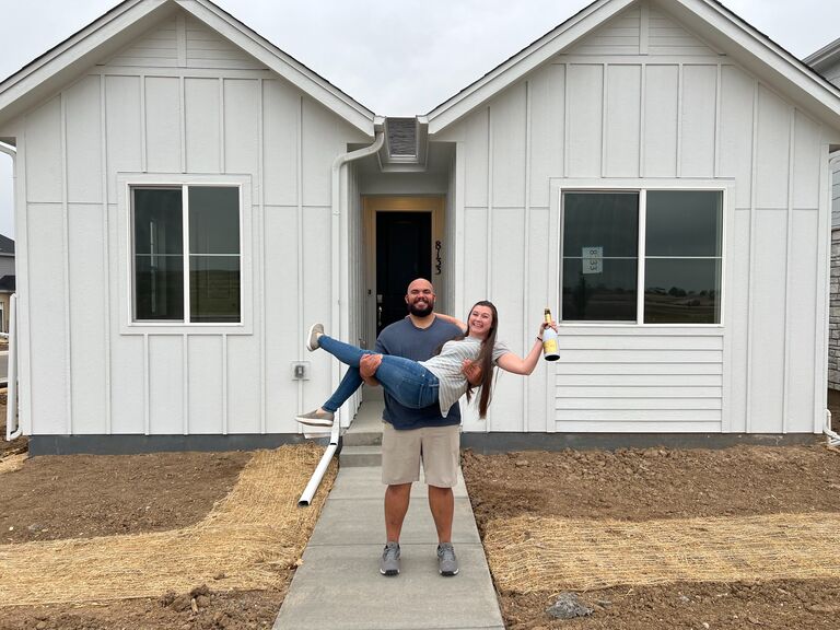 We closed on our first house together!