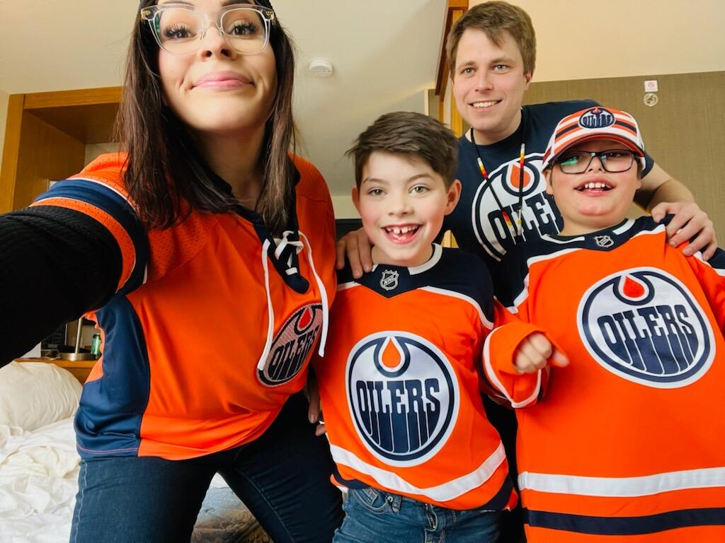 First NHL game as a family
