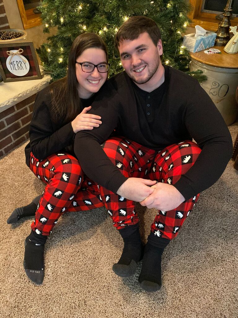 Annual Christmas tree picture!