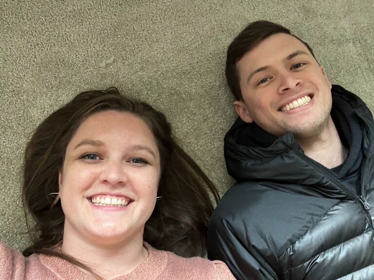 Julia buys a condo and they move in together.