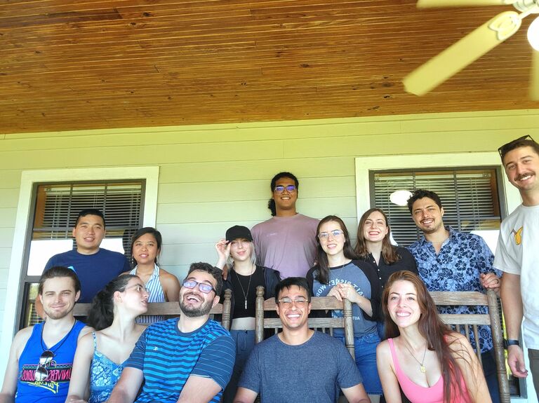 Had a blast with friends in some cabins