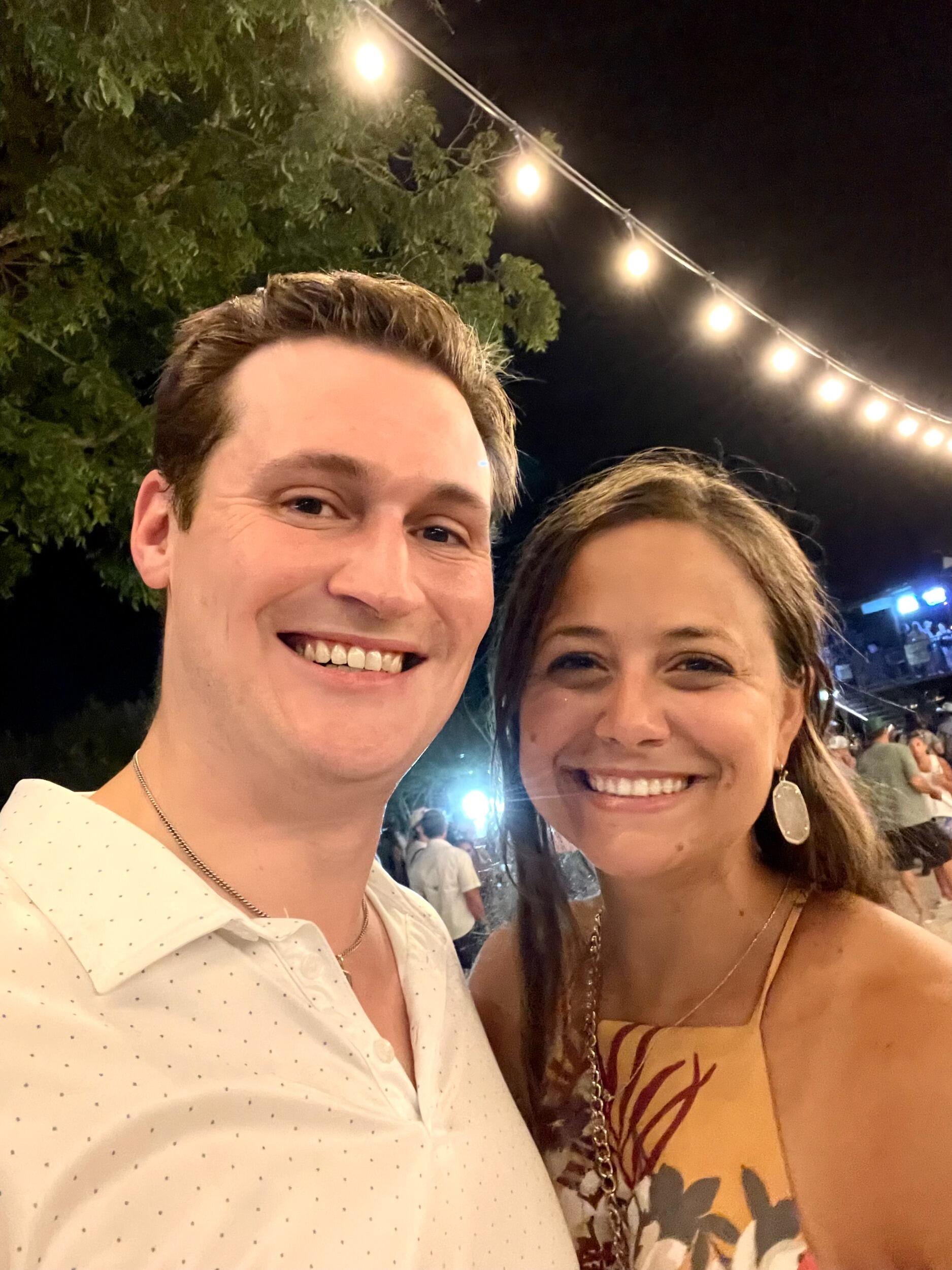 Our first concert together - Shane Smith & The Saints