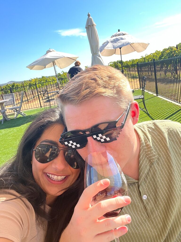 Enjoyed some Texas wineries while finishing up our doctorate.