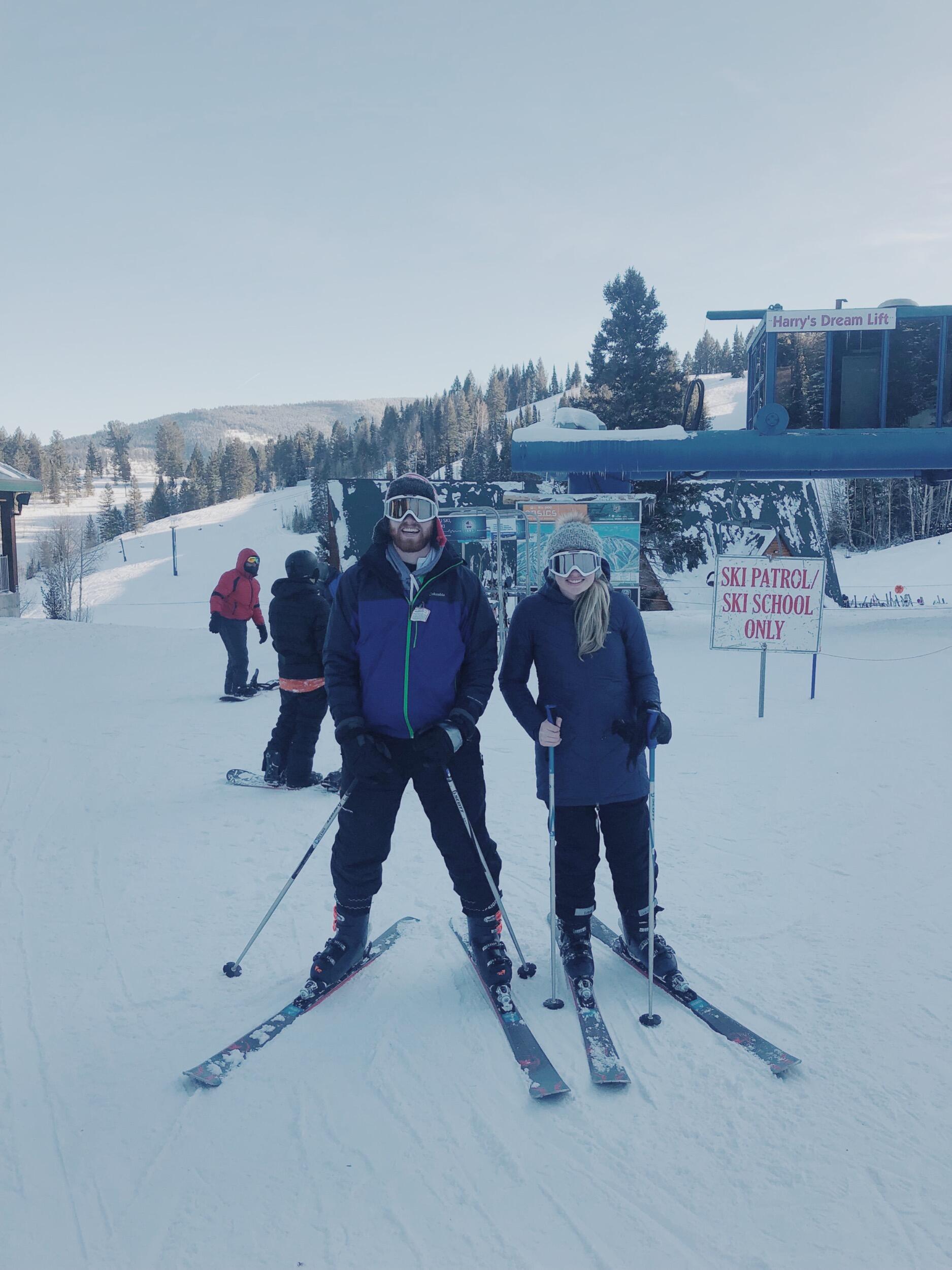Aaron took Matisse up to Beaver Ski Resort for her birthday!