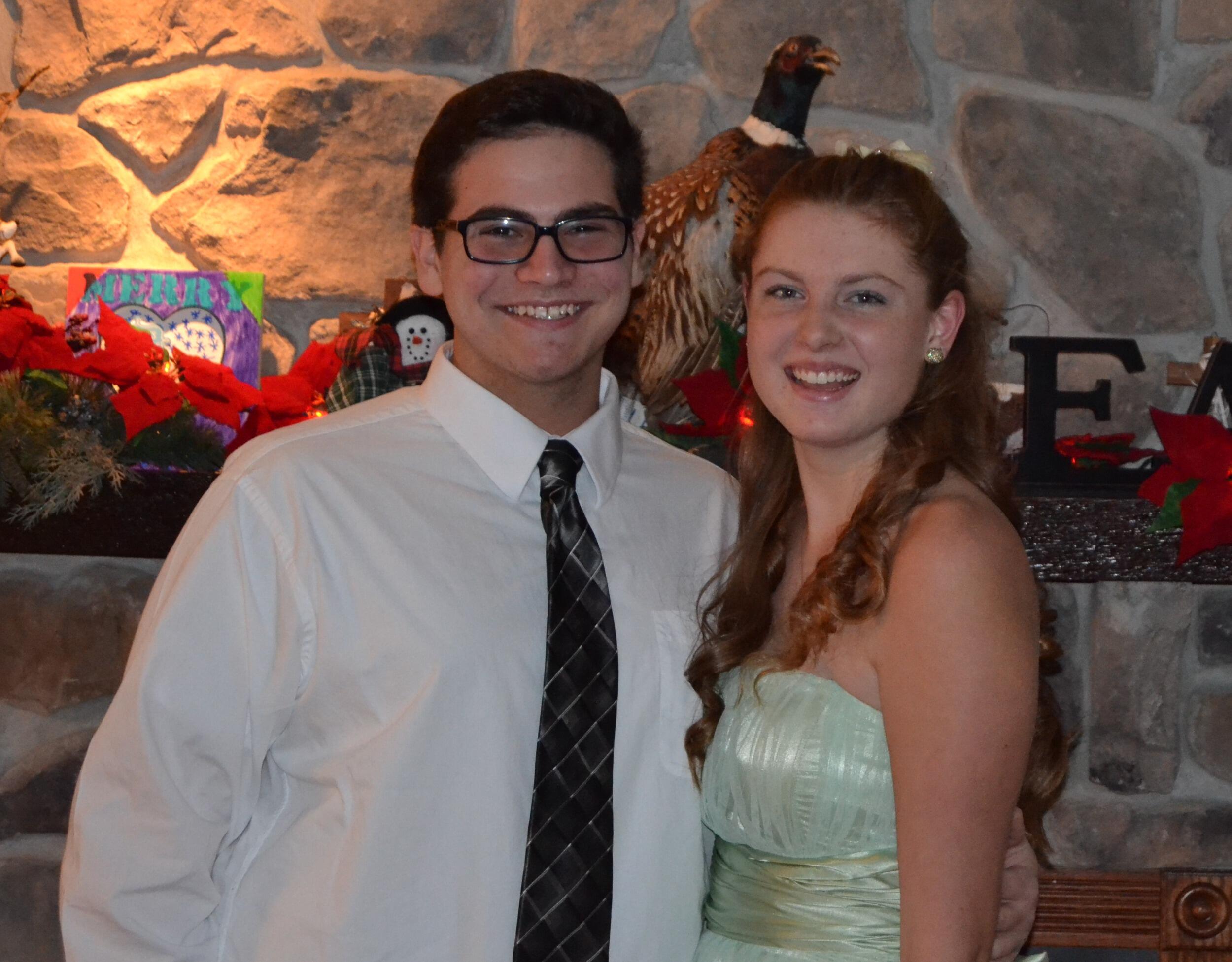 Our first school dance