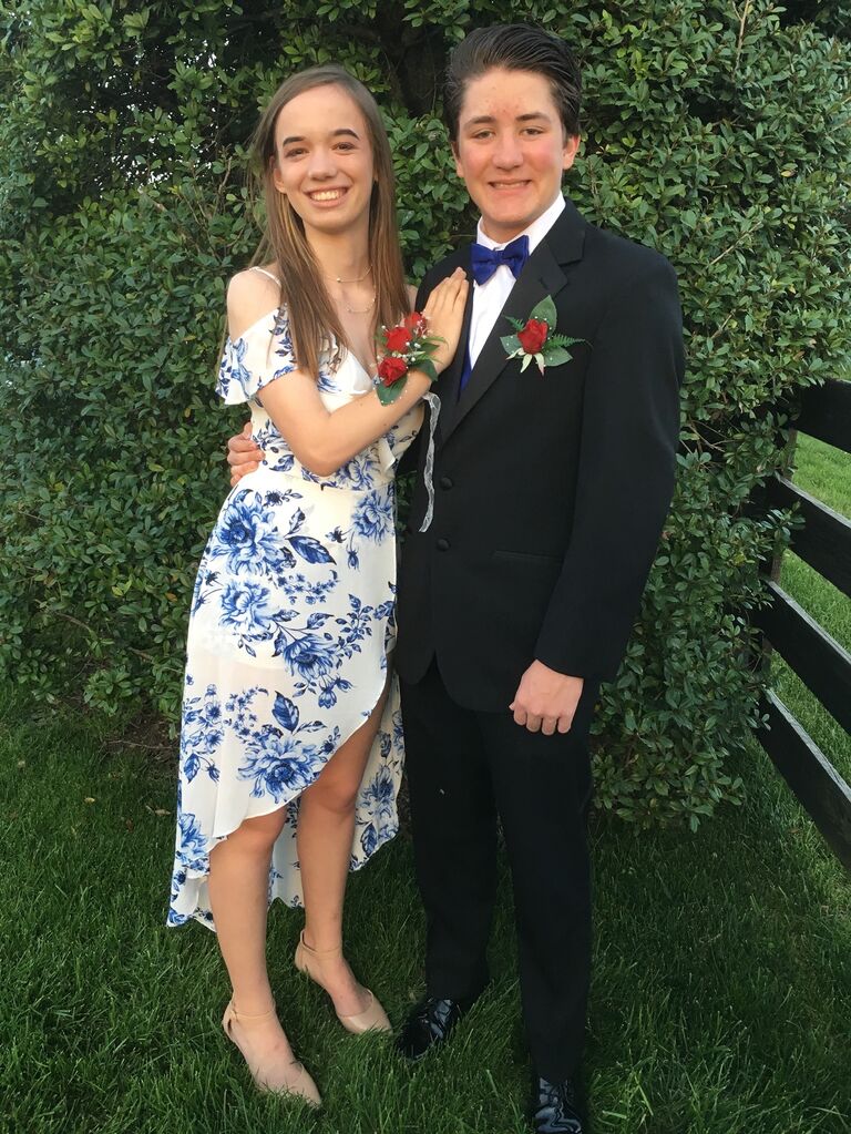 Junior Prom:
We’re officially dating and attend prom together.