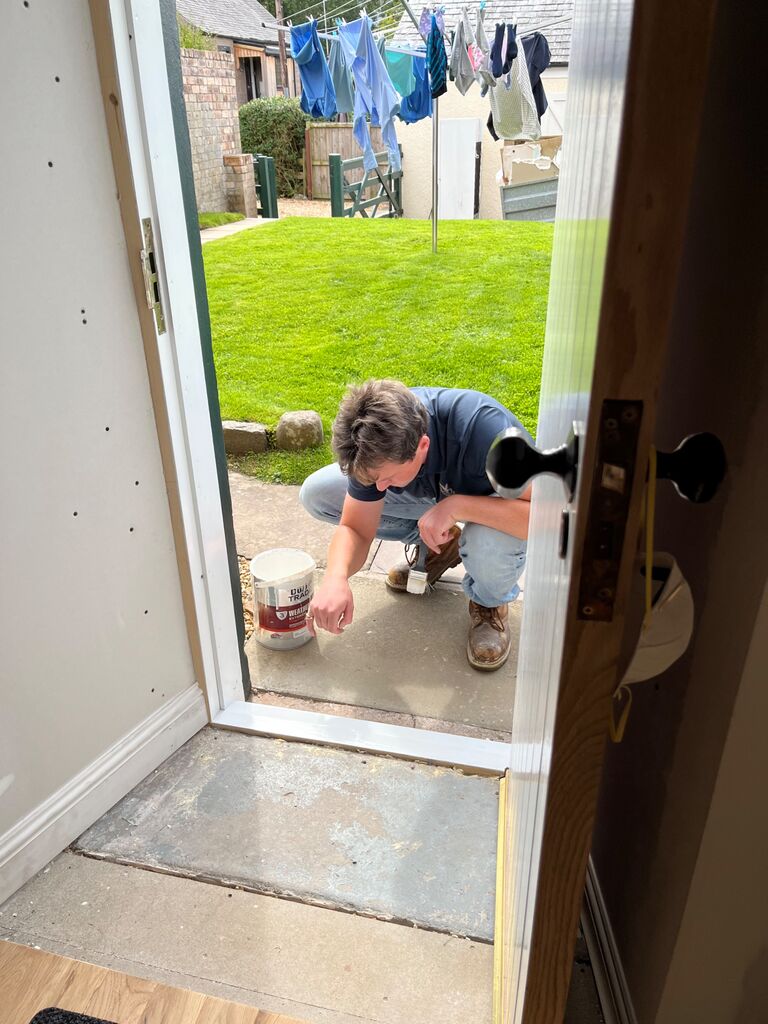 The house renovations start up again…