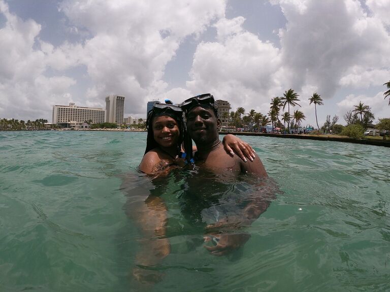 First trip together! The couple would learn of their love for travel while on vacation to San Juan, Puerto Rico and surrounding islands! 