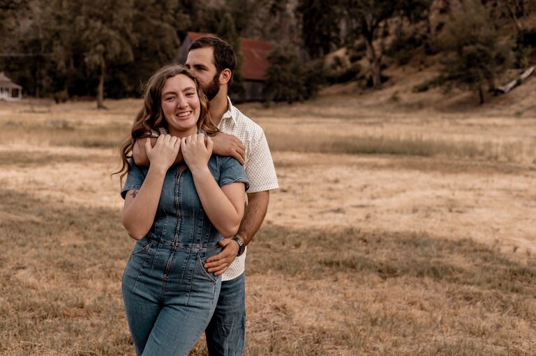 Not engaged yet... just took some photos together